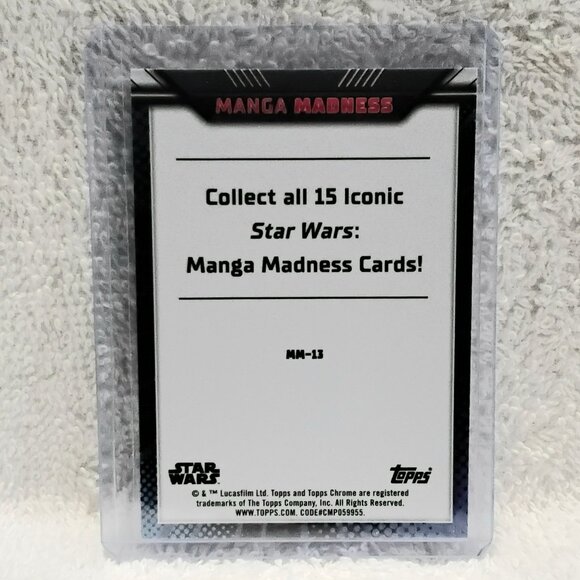 3/$25 Mint 2023.Topps Chrome Menga Madness Refractor Star Wars Card MM-13!! - Picture 2 of 2